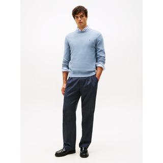 TOMMY HILFIGER Pima Cotone Biologico Cashmere Girocollo Pullover  