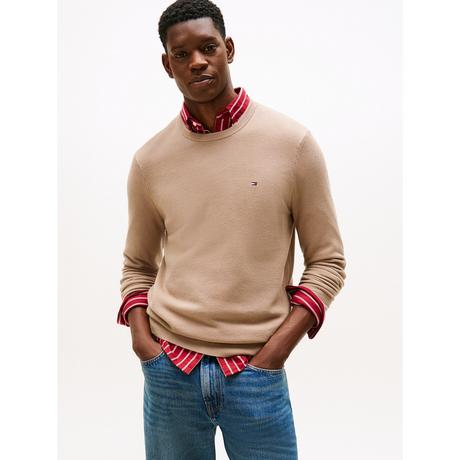 TOMMY HILFIGER Feinstrick Rundhals Pullover  