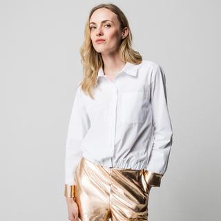 Manor Woman Chemisier à ourlet élastique  