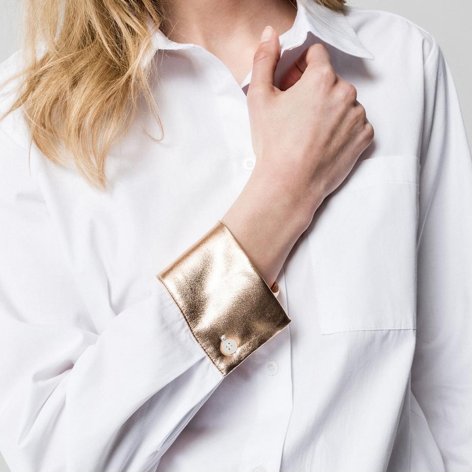 Manor Woman Camicetta con orlo elastico  