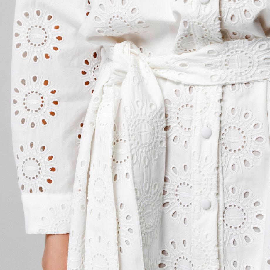 Manor Woman Abito Chemisier Casual con Motivo Floreale  