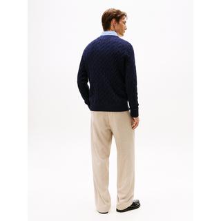 TOMMY HILFIGER Feinstrick Gestreifter Pullover  