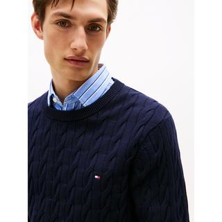 TOMMY HILFIGER Feinstrick Gestreifter Pullover  