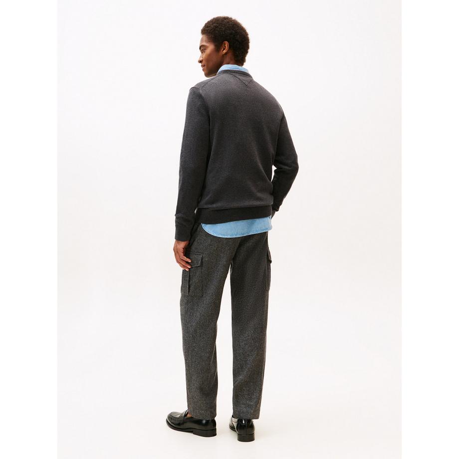 TOMMY HILFIGER ESSENTIAL SSNL COTTON CREW NECK Pull  