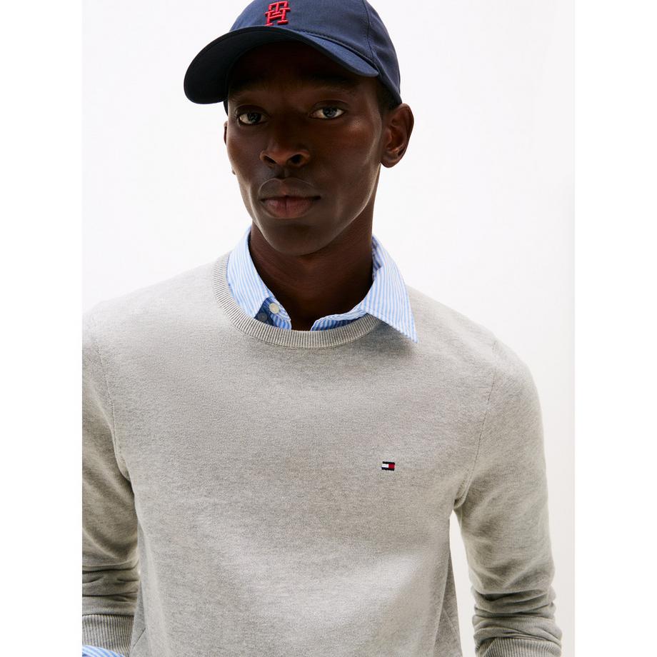 TOMMY HILFIGER ESSENTIAL SSNL COTTON CREW NECK Pull  