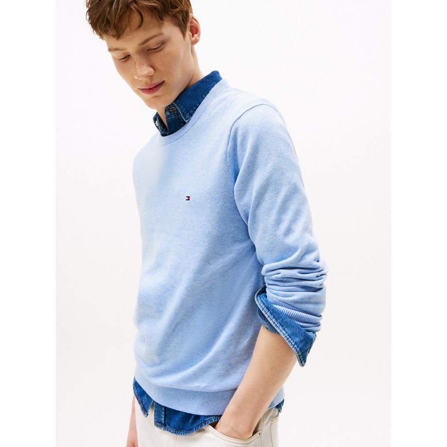 TOMMY HILFIGER ESSENTIAL SSNL COTTON CREW NECK Pull  