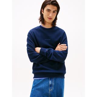 TOMMY JEANS TJM RLX Waffle Script Crew Sweat-shirt  