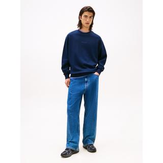 TOMMY JEANS TJM RLX Waffle Script Crew Sweat-shirt  