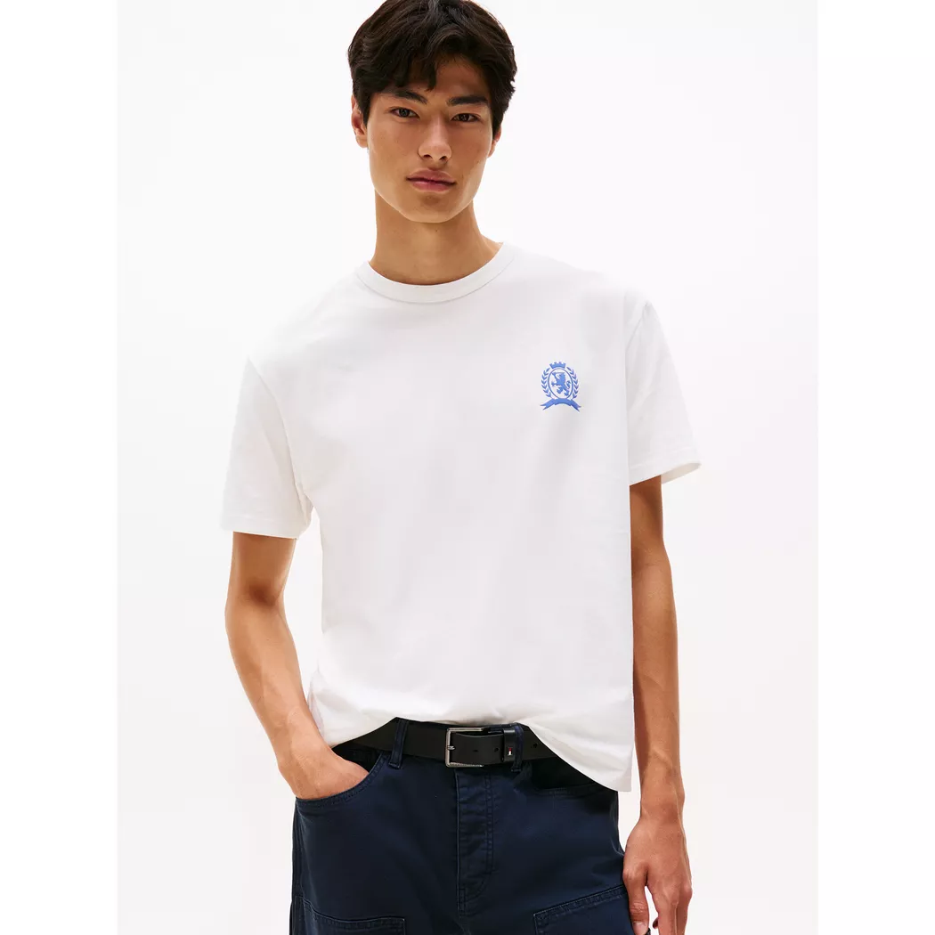 Tommy Jeans T-shirt à Manches Courtes Dm0dm20744 White M Homme 4