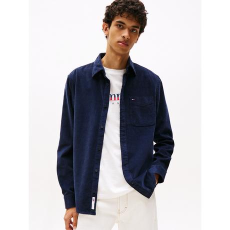 TOMMY JEANS Chemise Manches Longues Button Down Overshirt  