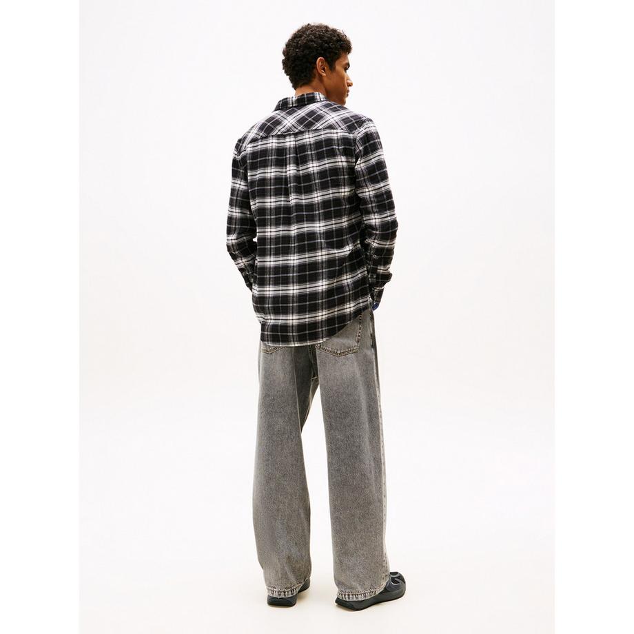 TOMMY JEANS Regular Flannel Check Hemd  