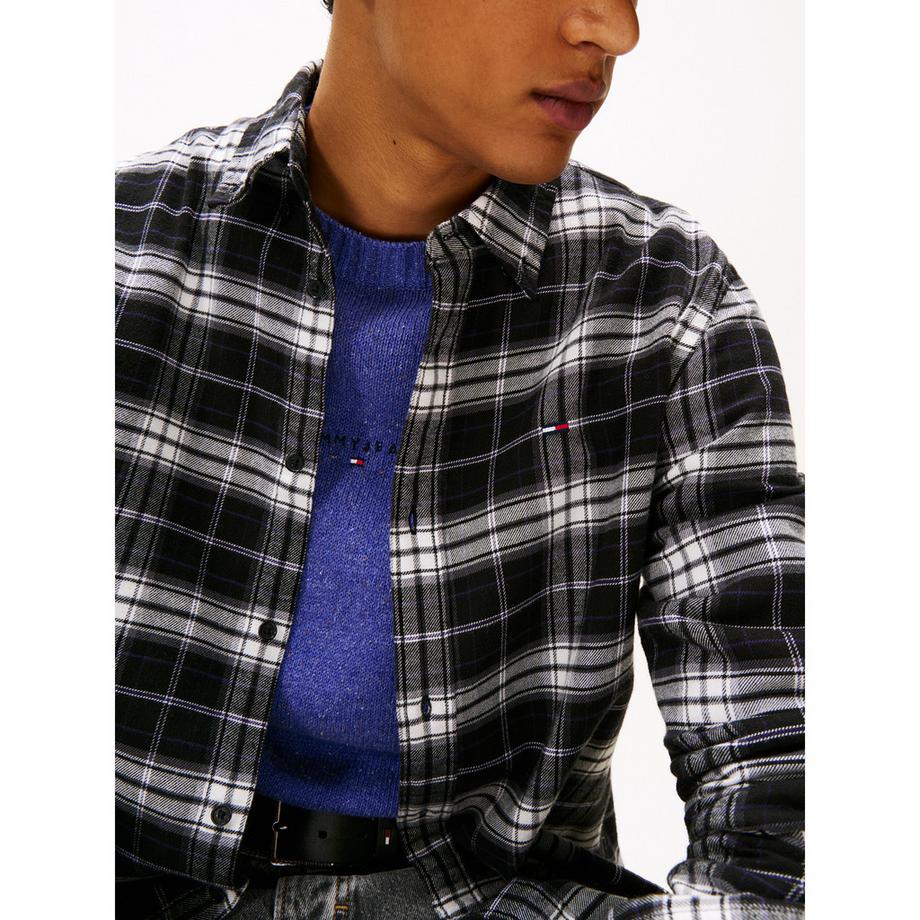 TOMMY JEANS Regular Flannel Check Hemd  