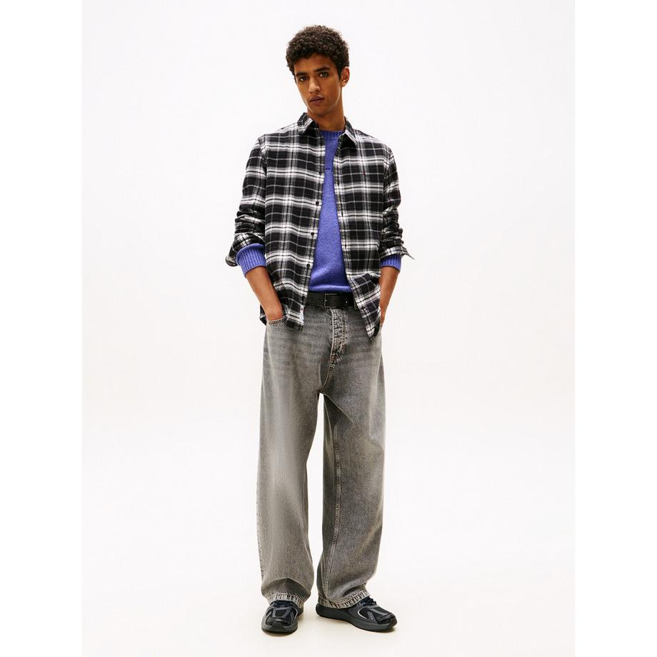 TOMMY JEANS Regular Flannel Check Hemd  