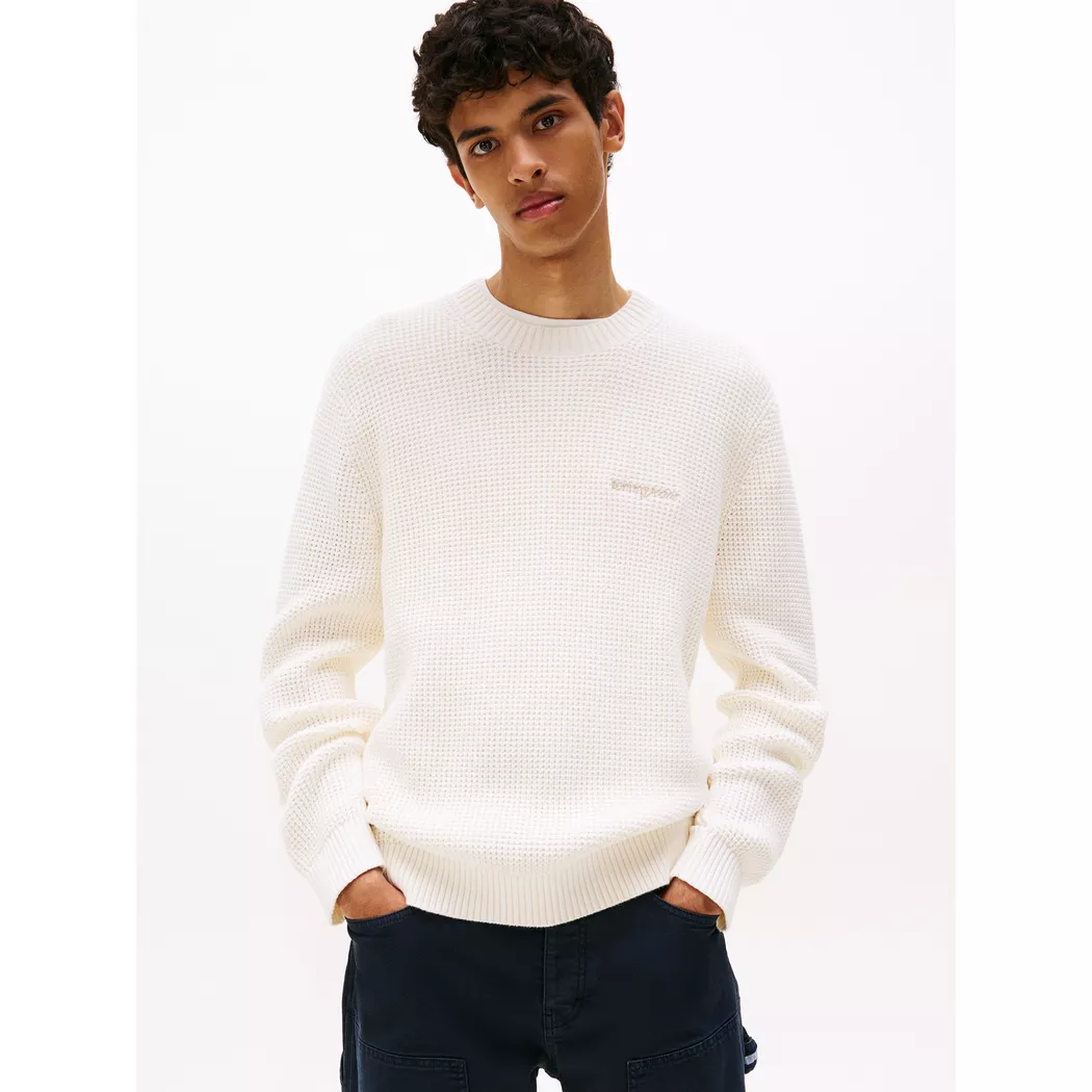 Tommy Jeans - Pullover, für Herren, Creme, Größe XL