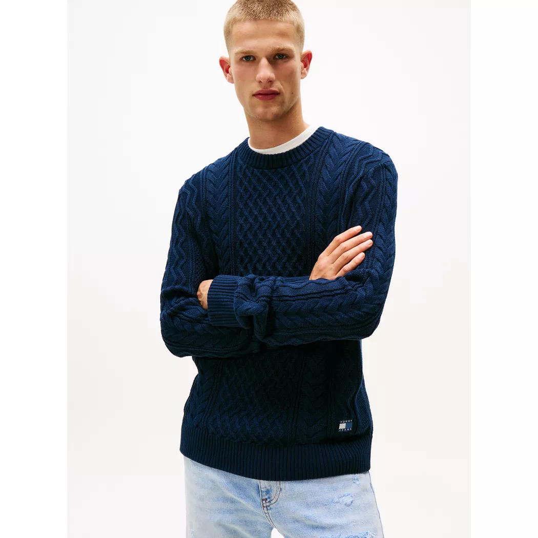 TOMMY JEANS Pullover  dunkelblau   XXL herren 2