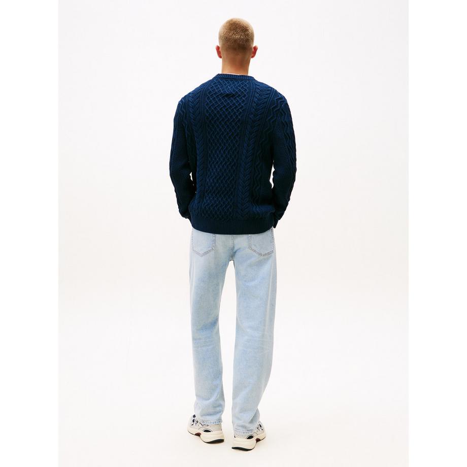 TOMMY JEANS Maglione in maglia testurizzata  