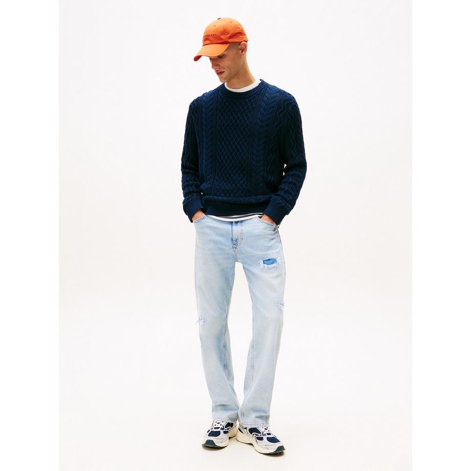 TOMMY JEANS Maglione in maglia testurizzata  