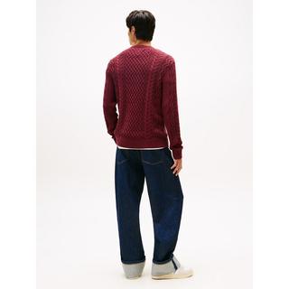 TOMMY JEANS Pull en maille texturé  