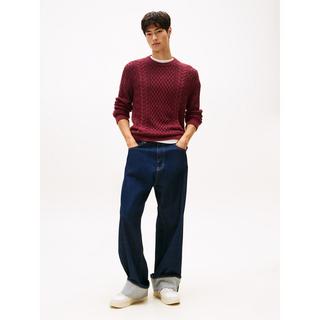 TOMMY JEANS Pull en maille texturé  