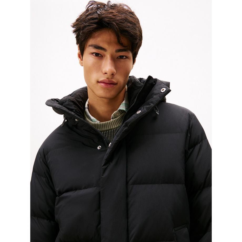 TOMMY JEANS Langer Daunenmantel Gerader Fit  