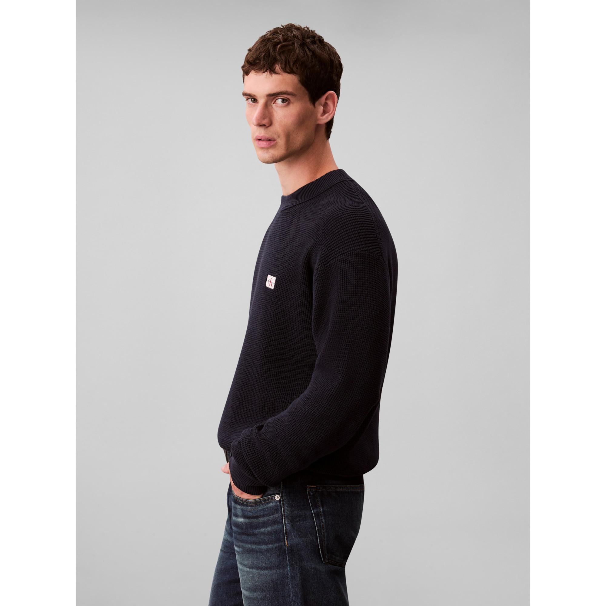 Calvin Klein Jeans Pullover Regular Fit Rundhals  