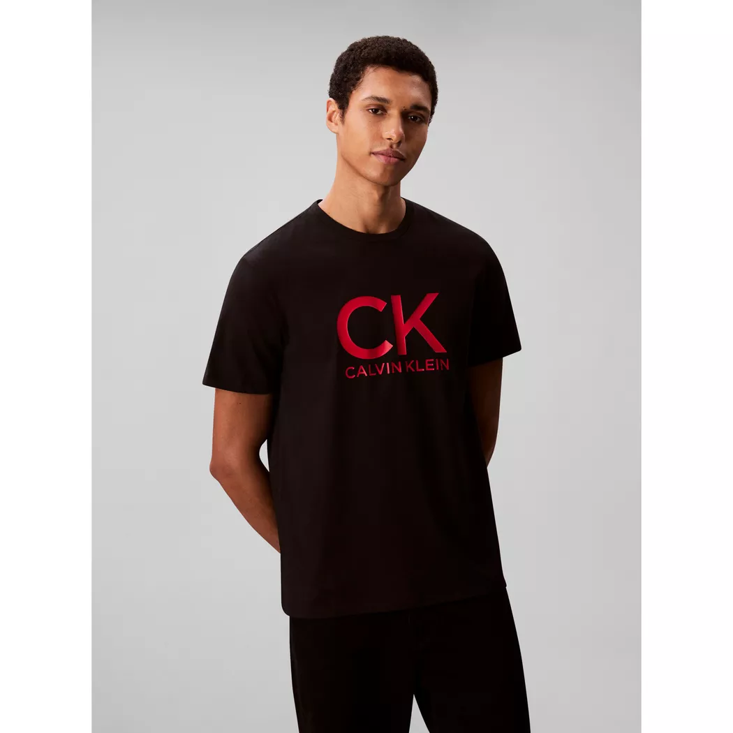 T-shirt Calvin Klein Jeans LOGO BACK PRINT T-SHIRT Noir EU S,EU M,EU L,EU XL hommes 7
