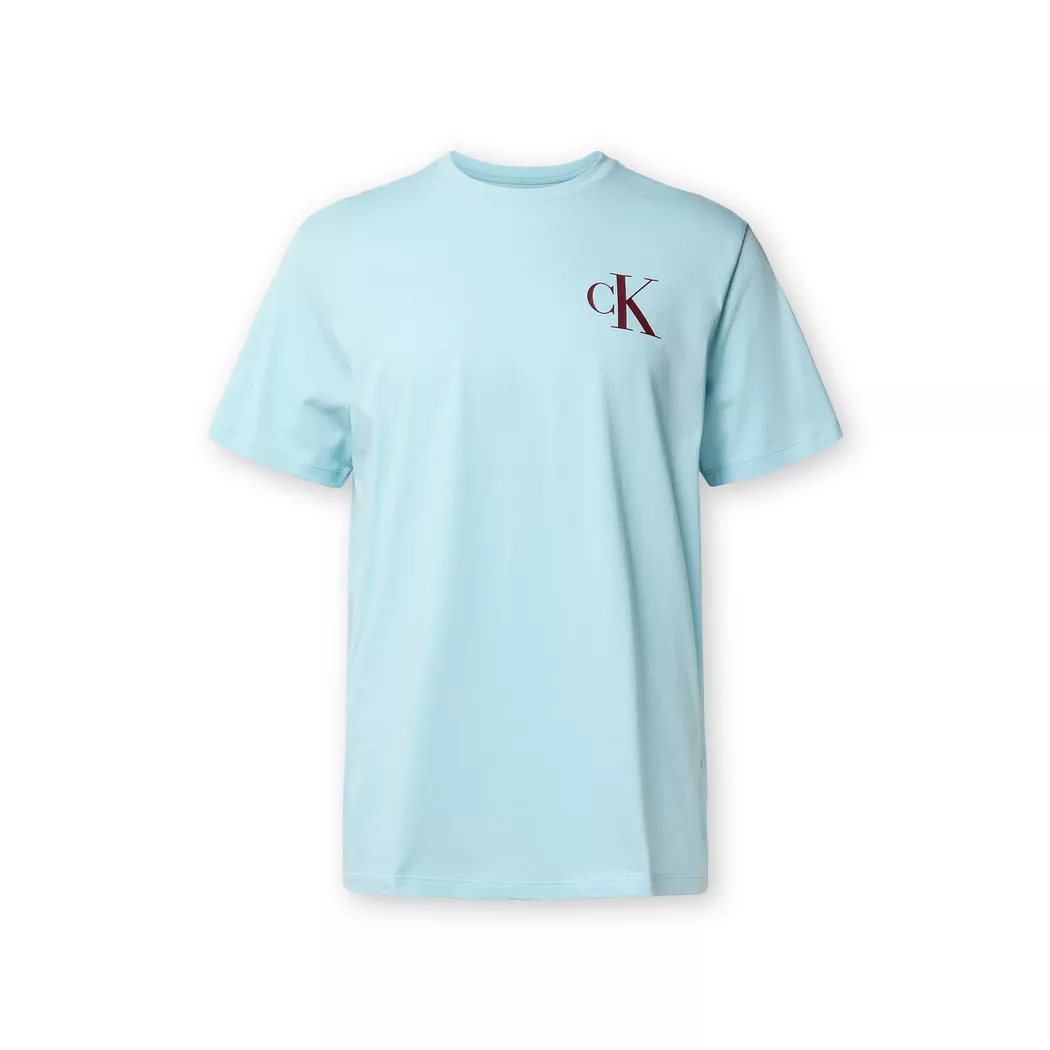 Calvin Klein - T-shirt - Taille S Bleu homme