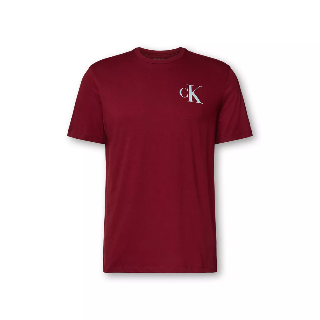 Calvin Klein Jeans - T-Shirt, für Herren, Bordeaux, Größe XXL