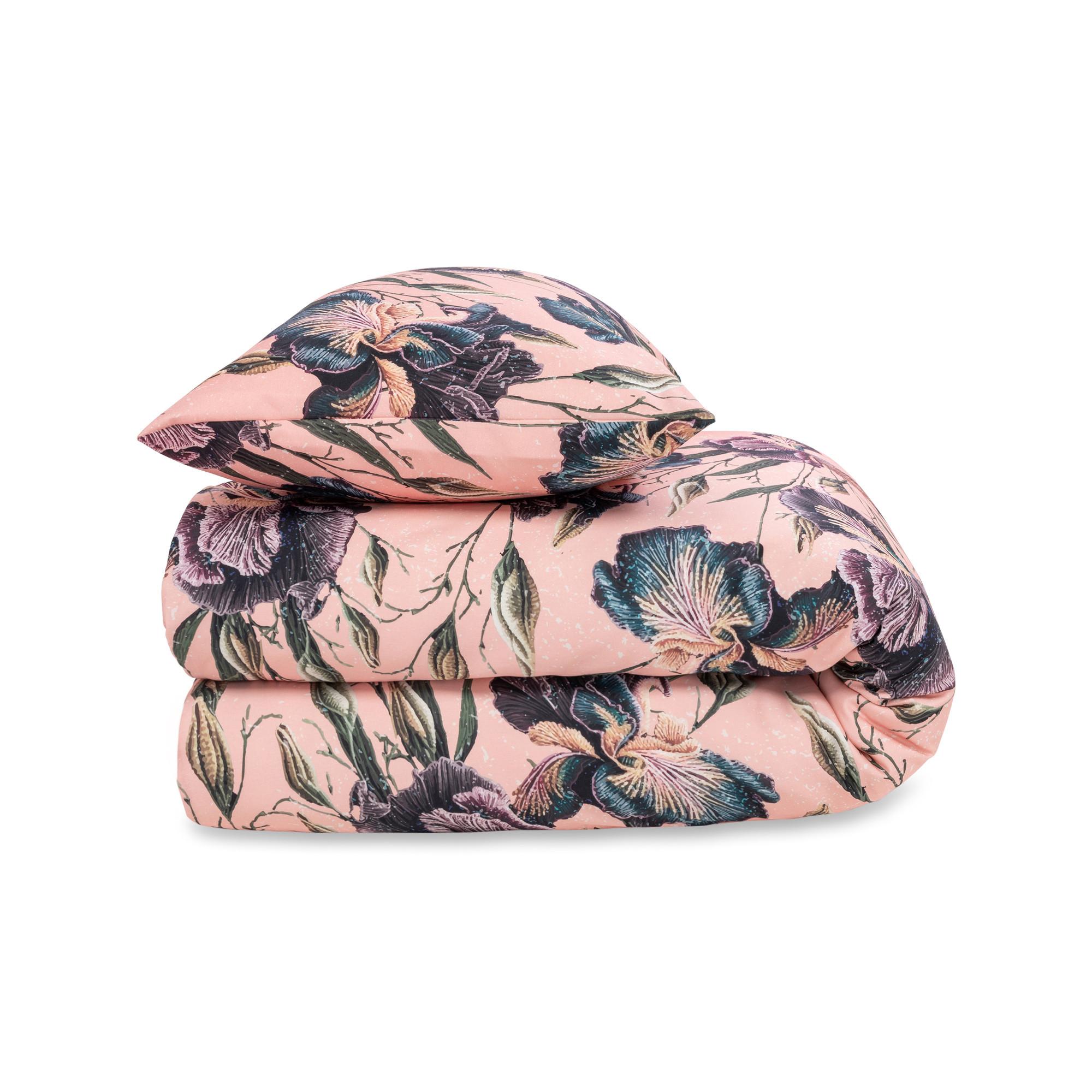 Manor Mirabella Taie d'oreiller florale en satin  