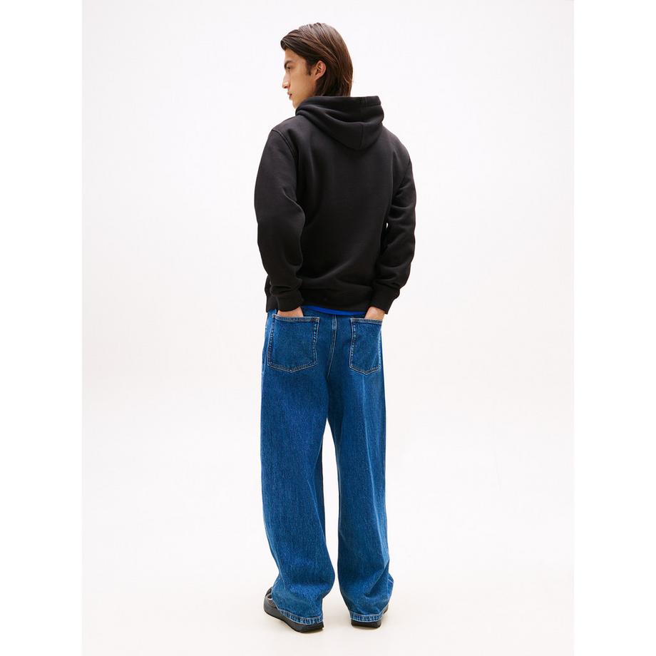 TOMMY JEANS Hoodie Coupe Droite  