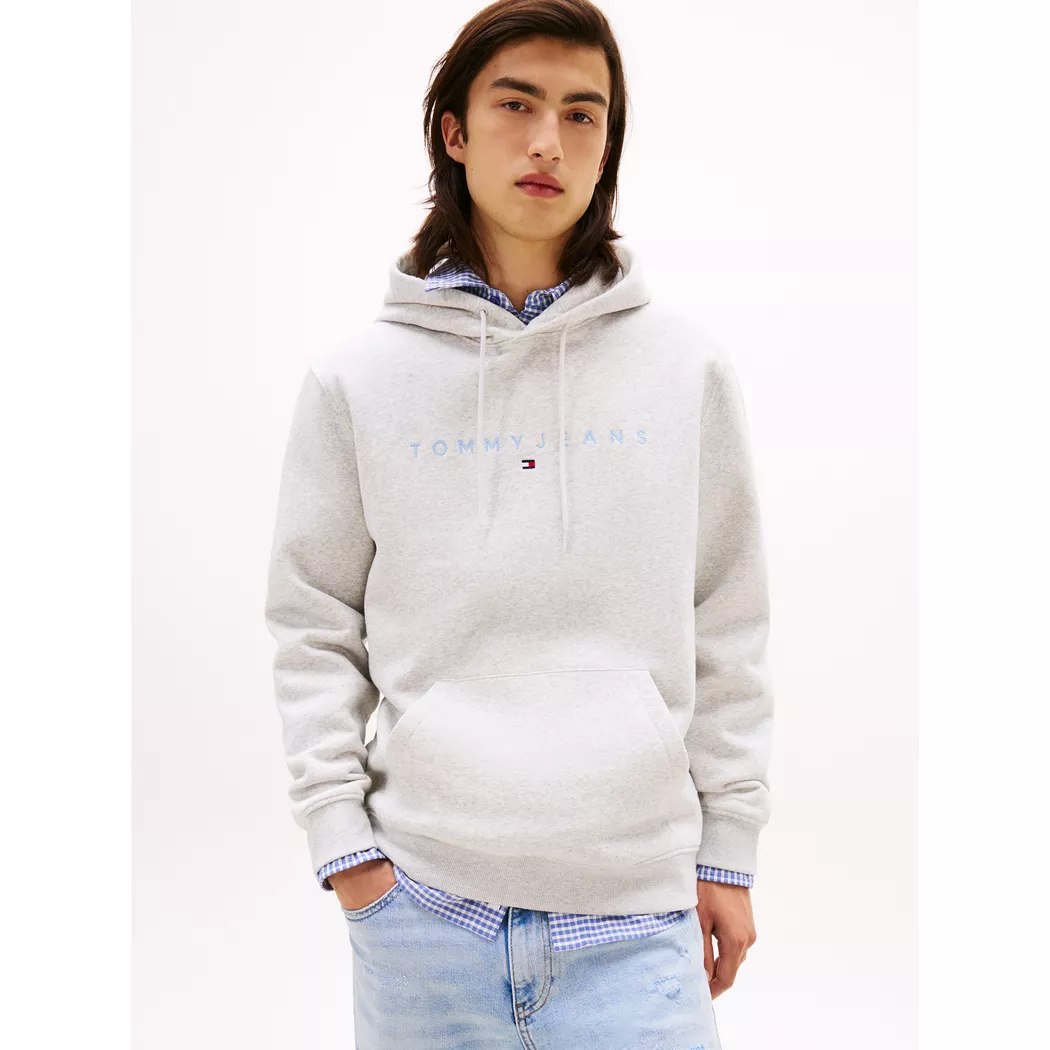Tommy Jeans - Hoodie, für Herren, Hellgrau, Größe M