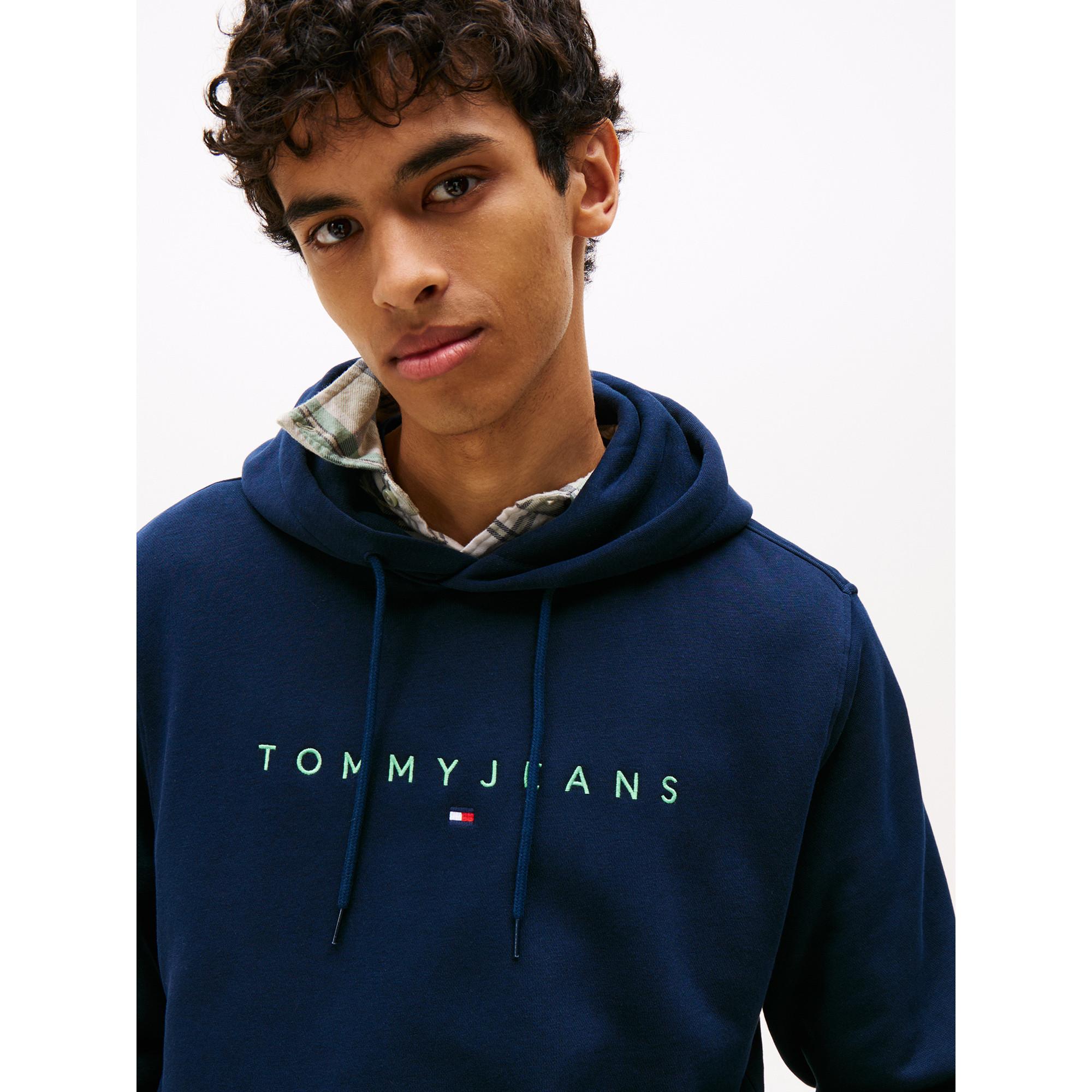 TOMMY JEANS Hoodie Coupe Droite  