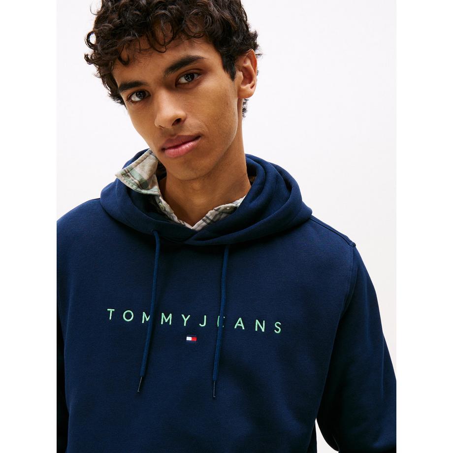 TOMMY JEANS Hoodie Coupe Droite  