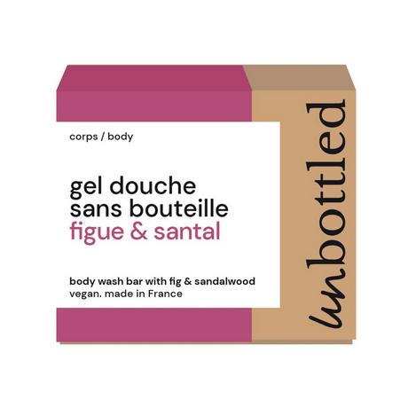 UNBOTTLED  Duschgel ohne Flasche - Feige & Sandelholz 