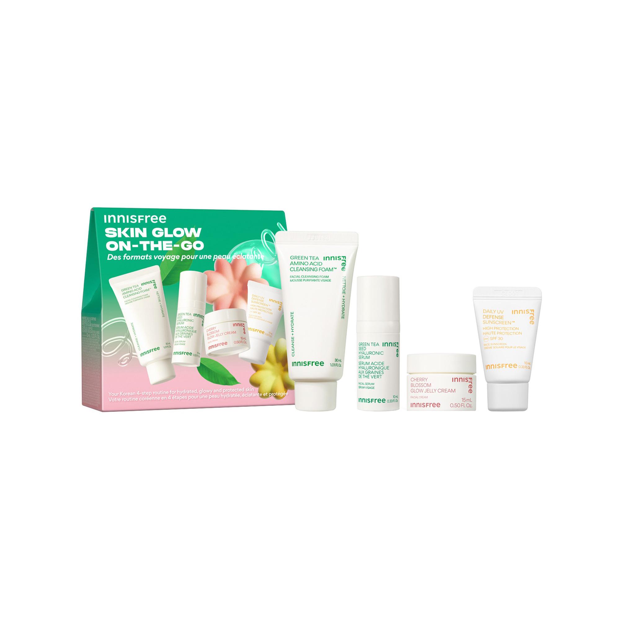innisfree  Set Skin Glow On-the-Go - Set für strahlende Haut Reisegrösse 