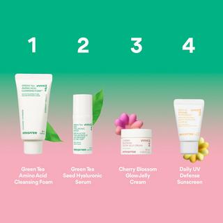 innisfree  Set Skin Glow On-the-Go - Set für strahlende Haut Reisegrösse 