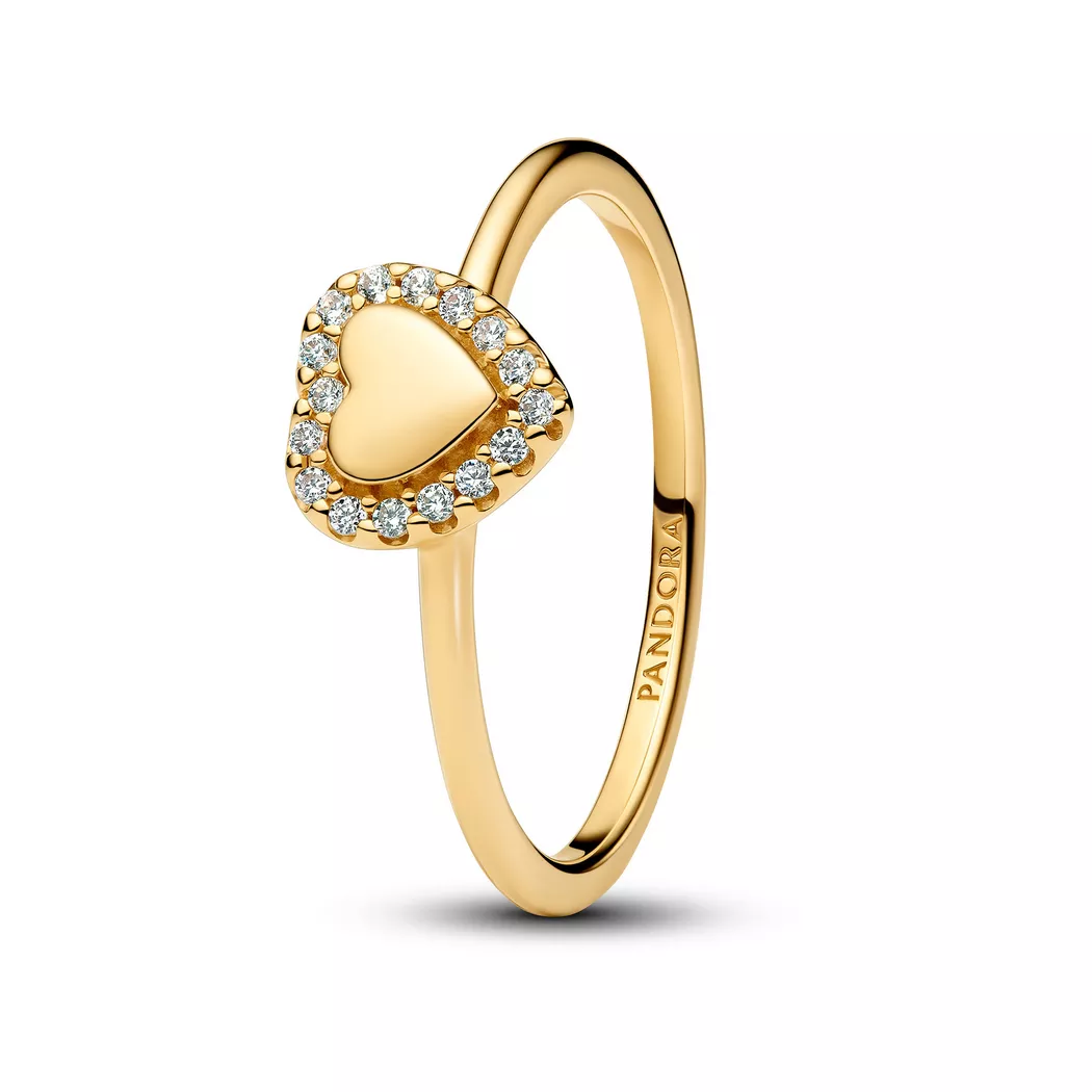 Pandora - Ring,  Timeless, 54, Goldfarben