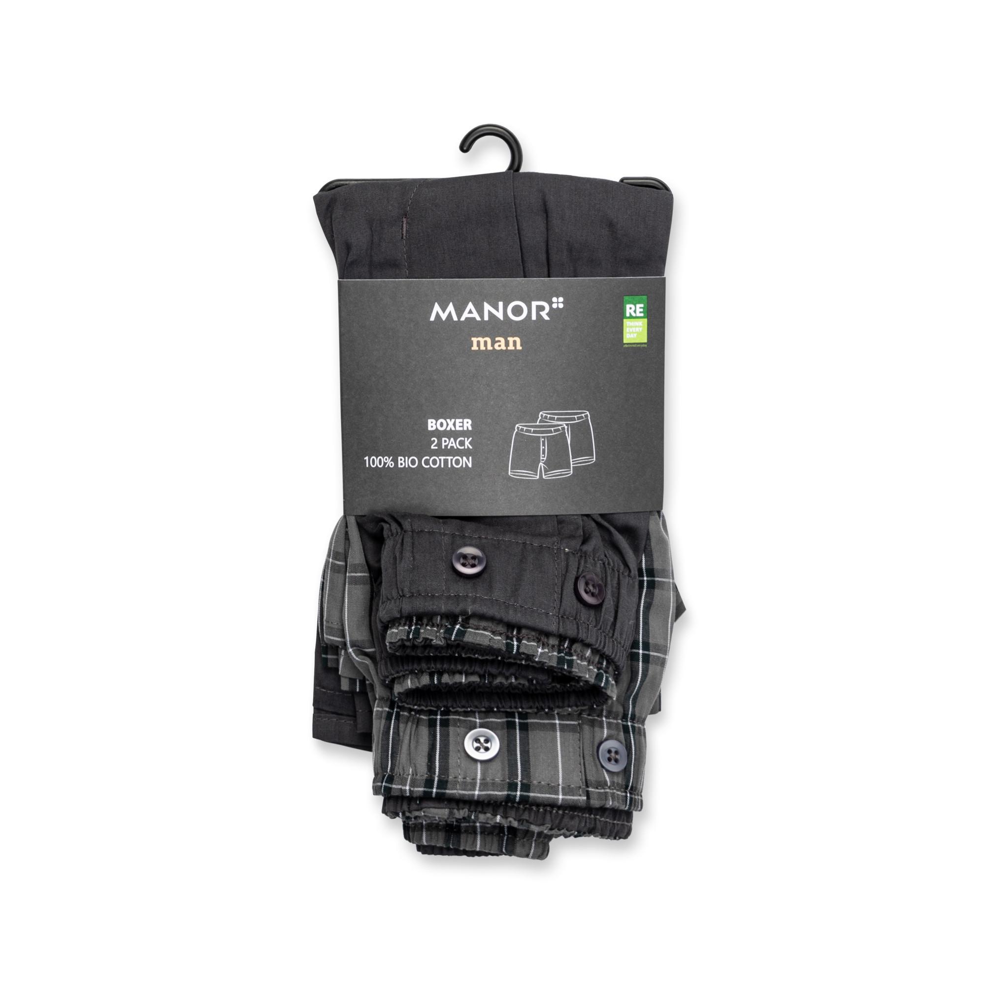 Manor Man Boxershorts 2er-Pack  