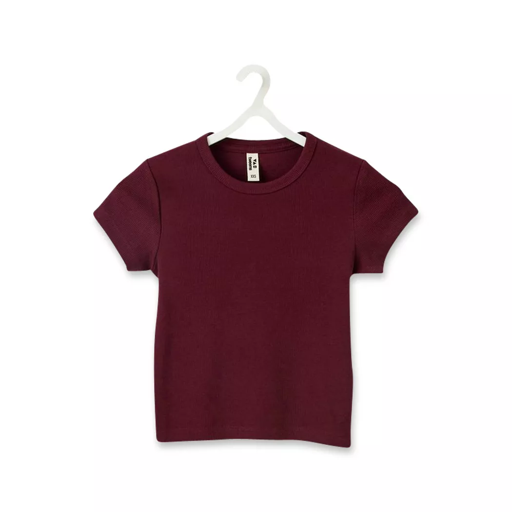 TAO Tweens - T-Shirt, XS, Bordeaux