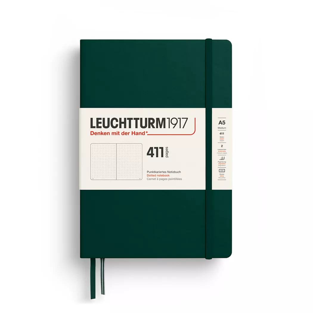 Leuchtturm1917 - Notizbuch, DIN A5, Grün 4