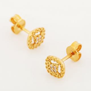 L' Atelier Gold 18 Karat by Manor  Ohrringe 