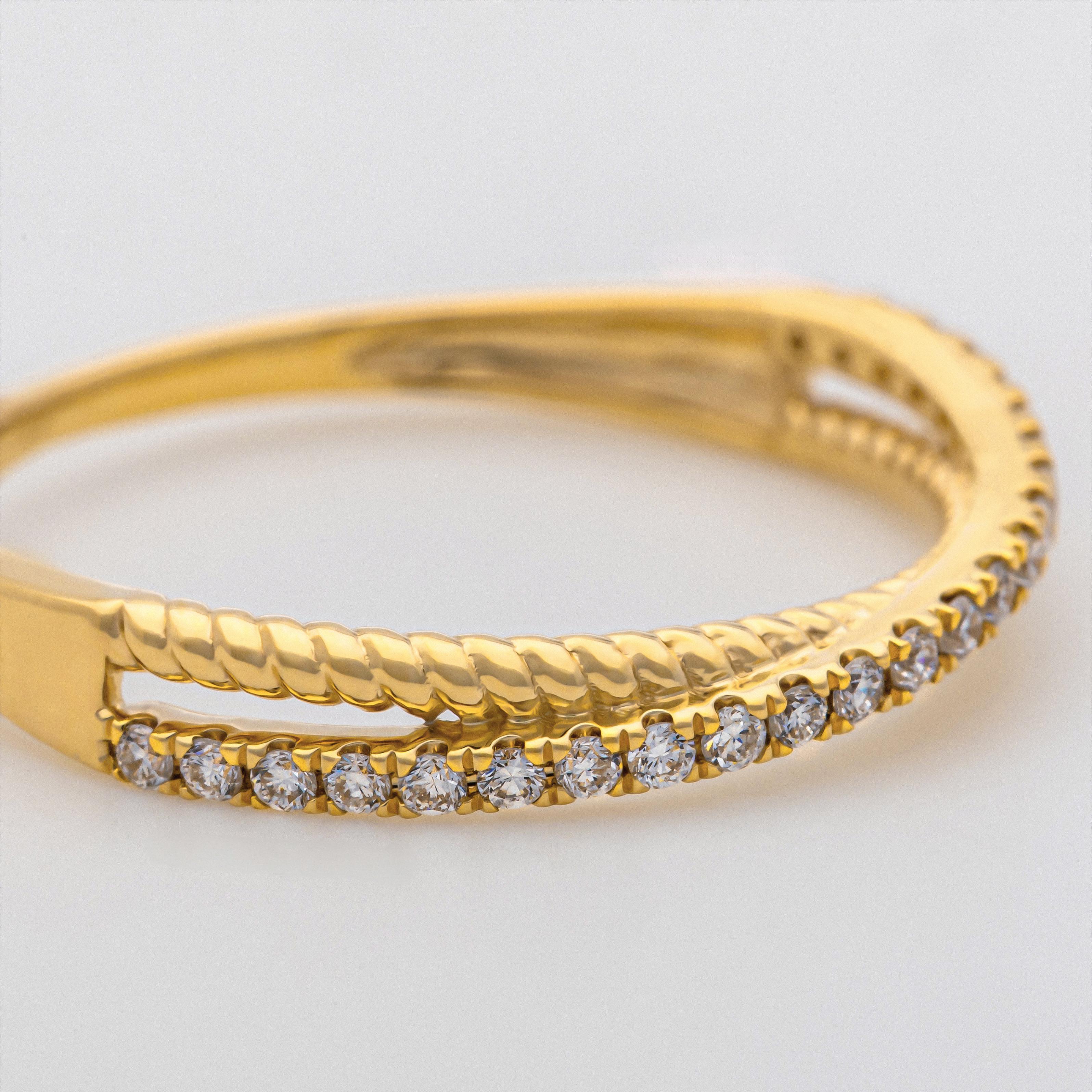 L' Atelier Gold 18 Karat by Manor  Anello 