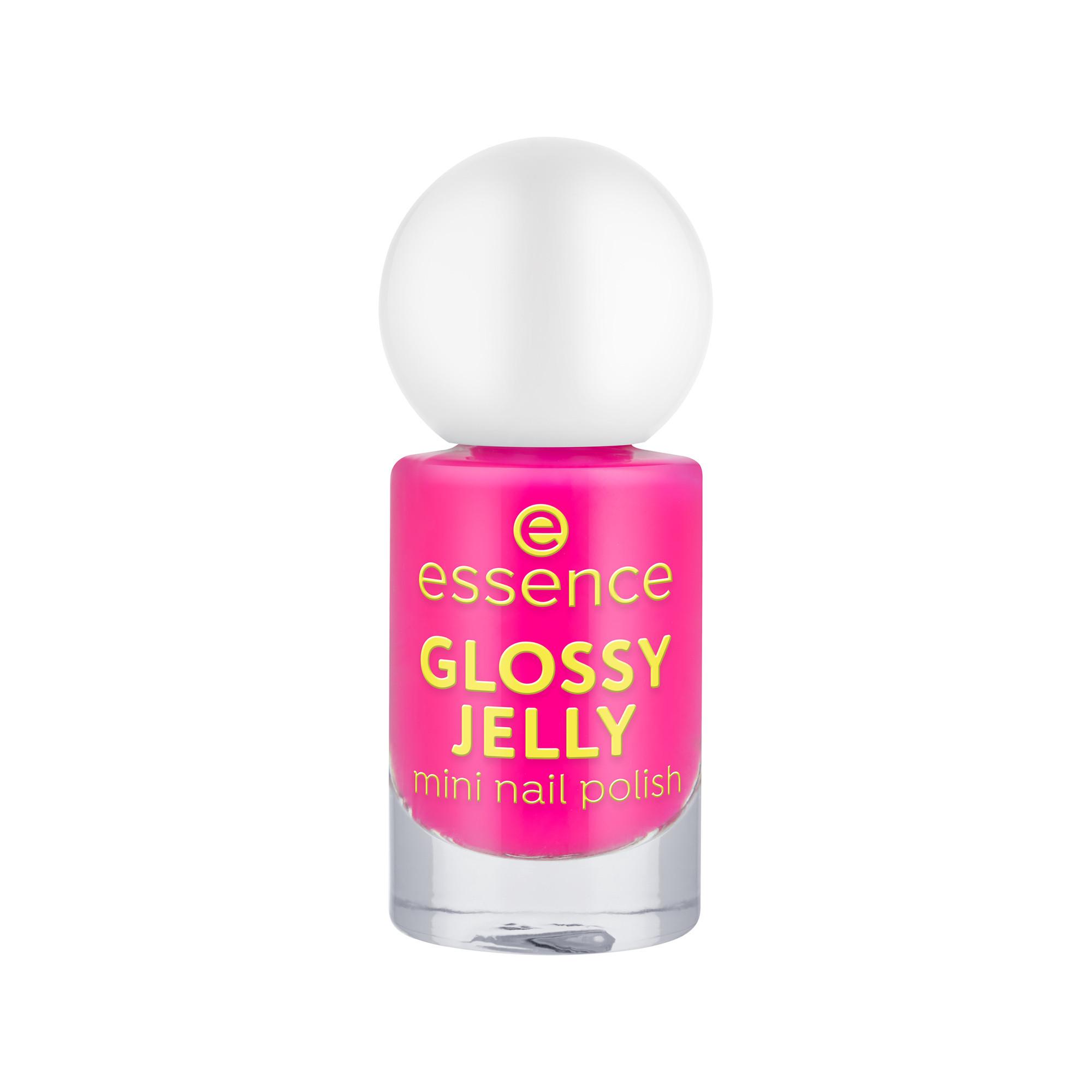 essence  GLOSSY JELLY mini nail polish 