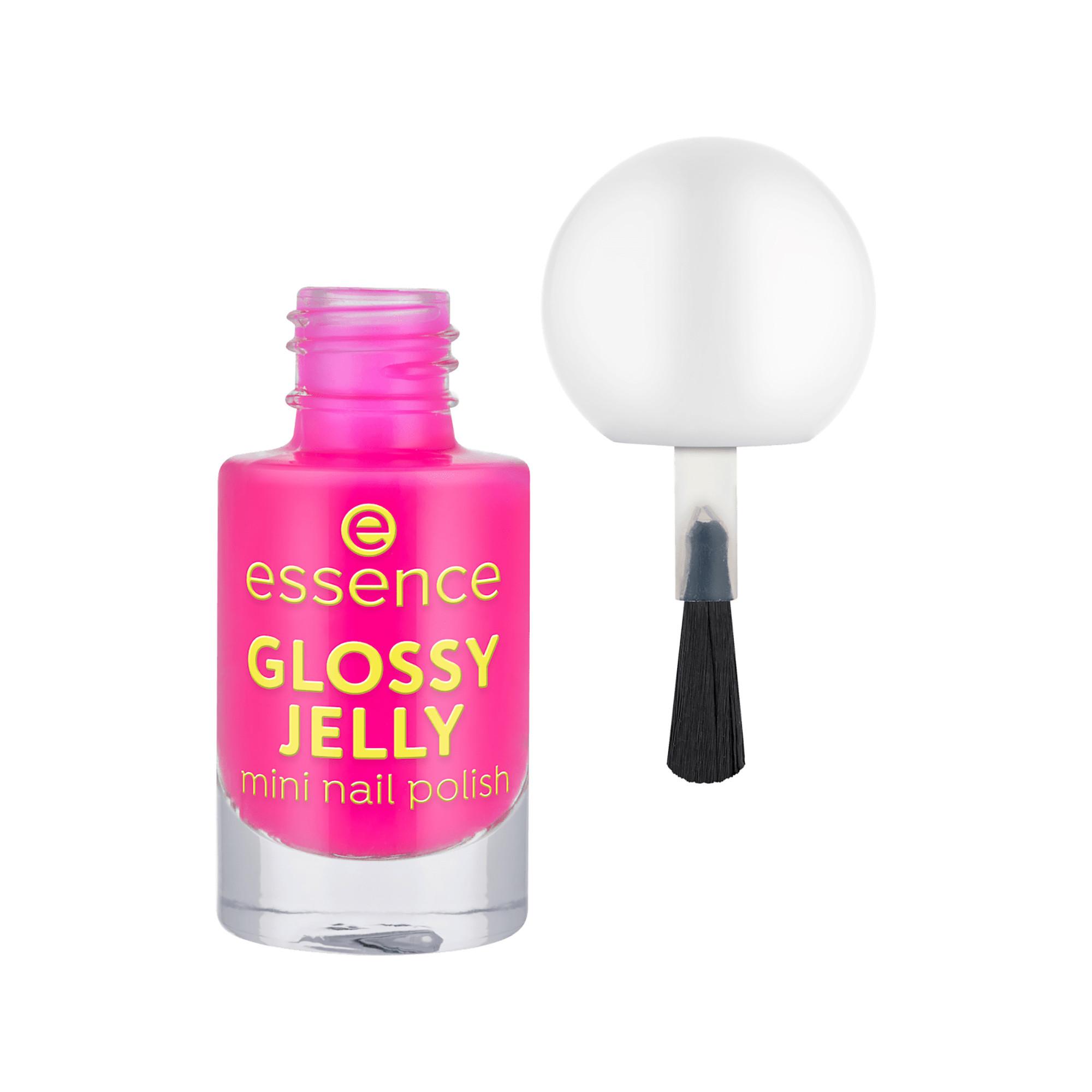 essence  GLOSSY JELLY mini nail polish 