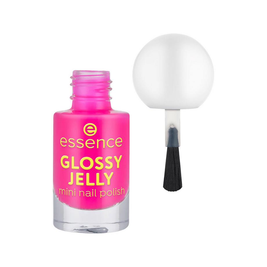 essence  GLOSSY JELLY mini nail polish 