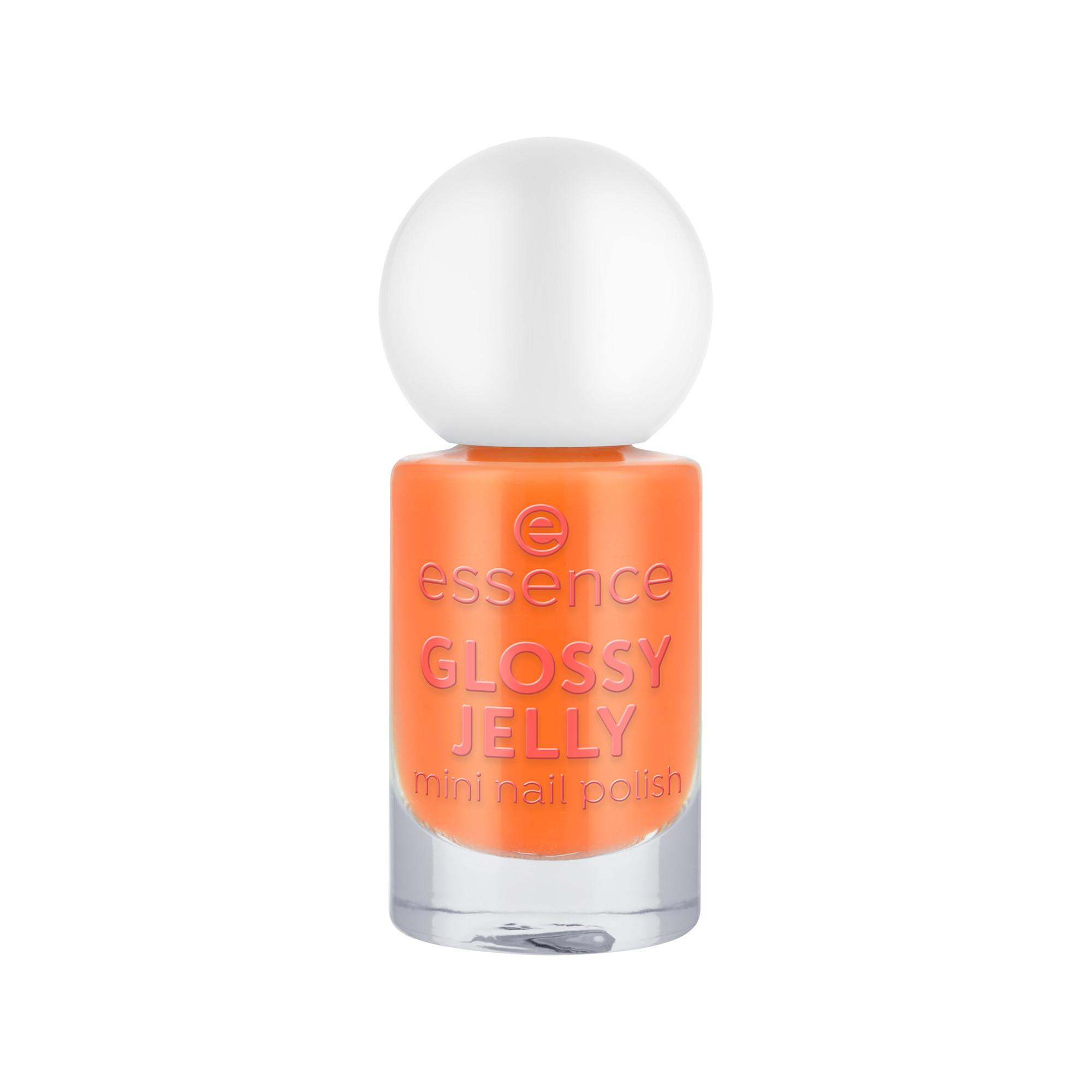 essence  GLOSSY JELLY mini nail polish 