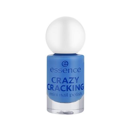 essence  CRAZY CRACKING mini nail polish 