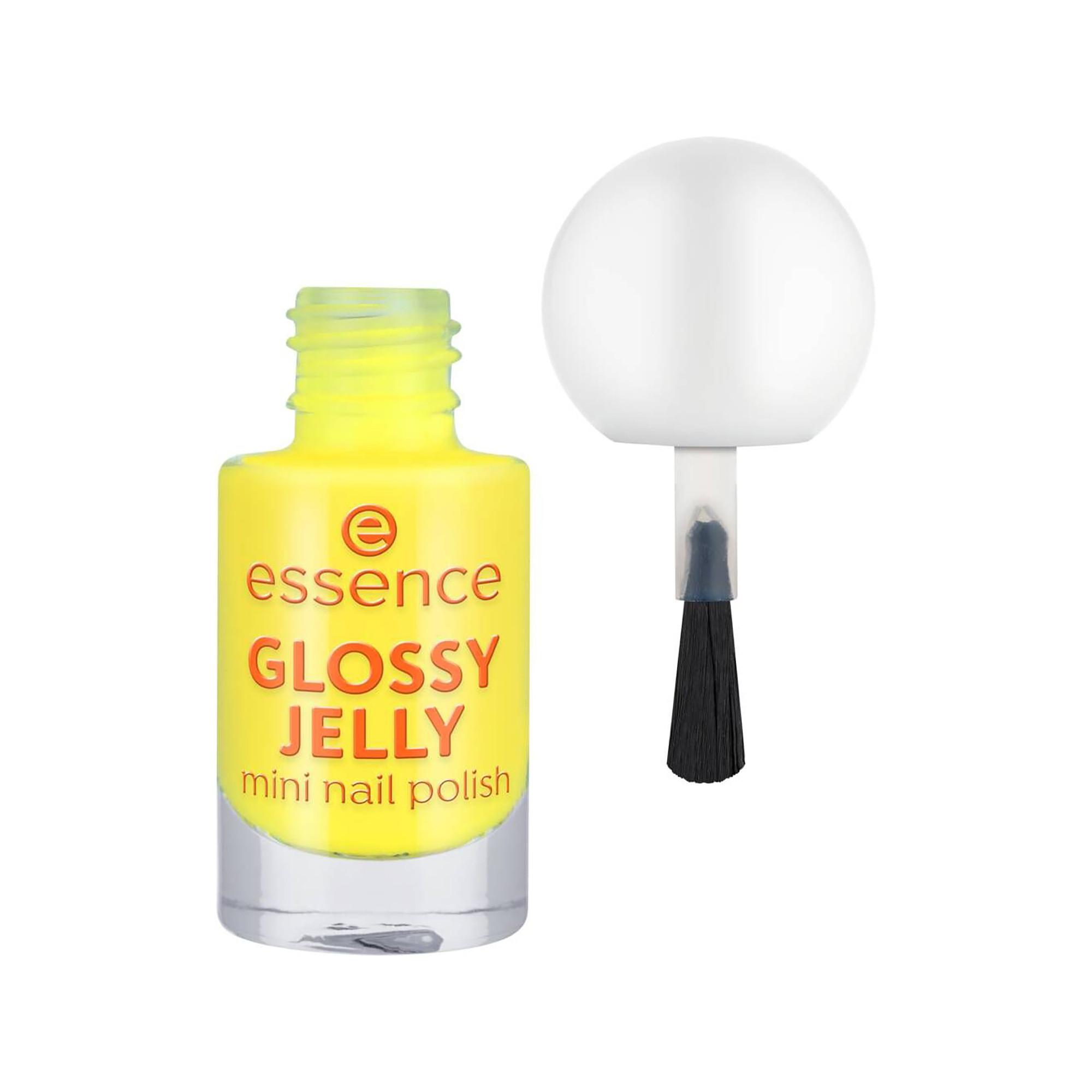 essence  GLOSSY JELLY mini nail polish 