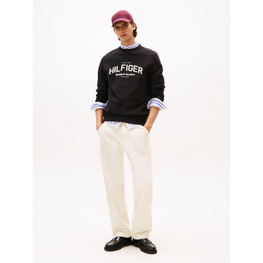 TOMMY HILFIGER Hilfiger Arch Crew Neck Sweatshirt  