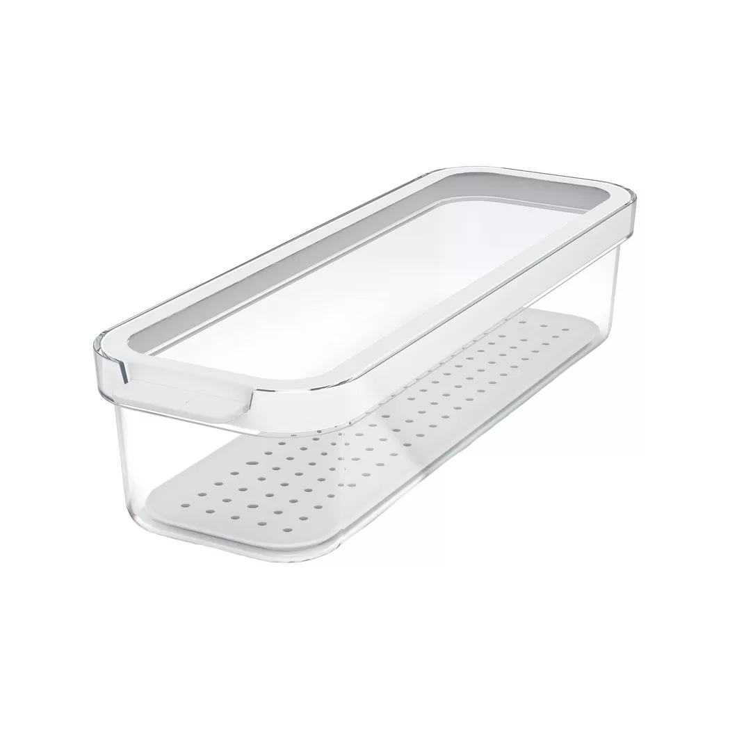 Rotho – Kühlschrankbehälter, 27X9.2X6.2CM, Transparent